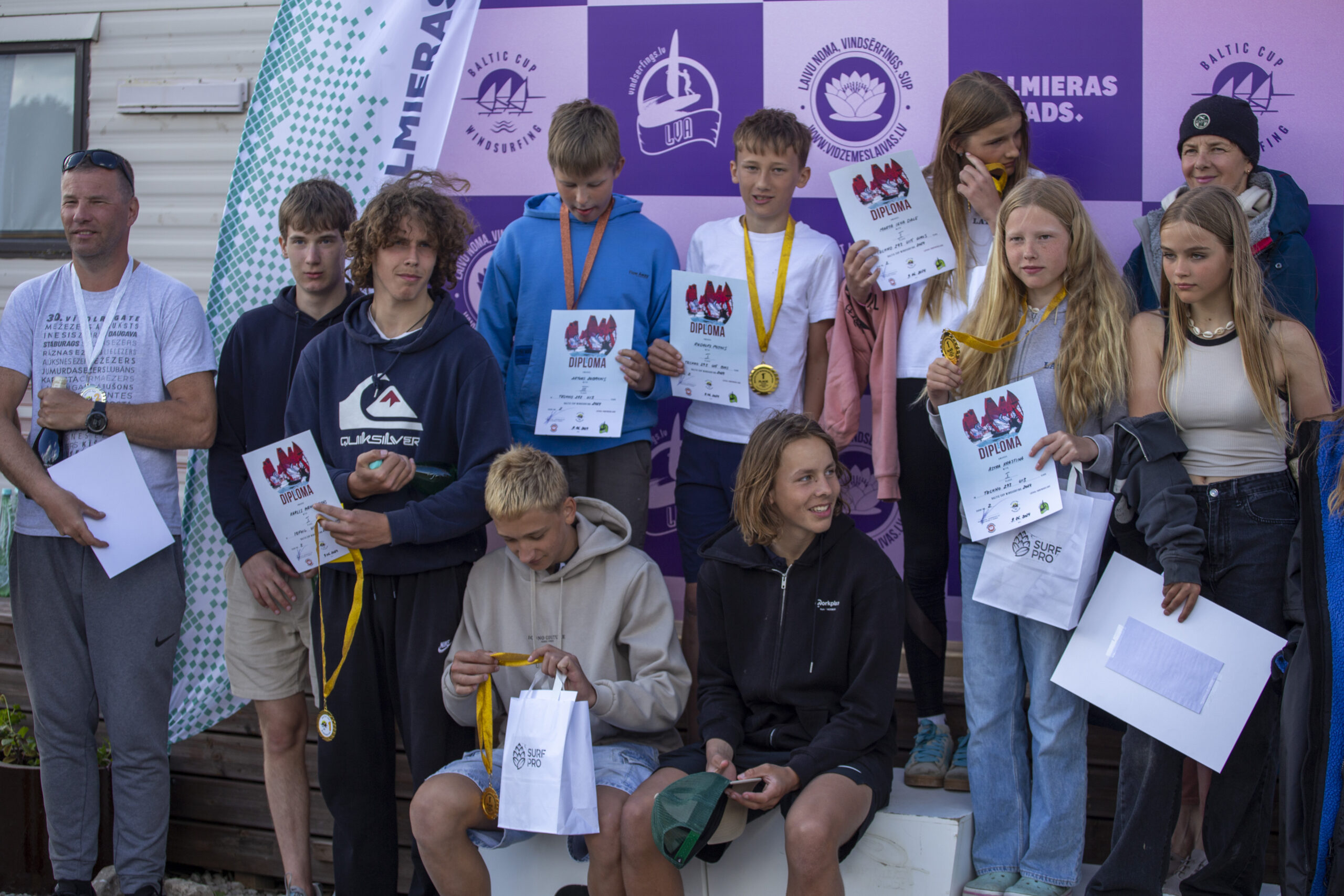 Baltic Cup Windsurfing  2.posms Burtniekos noslēdzies